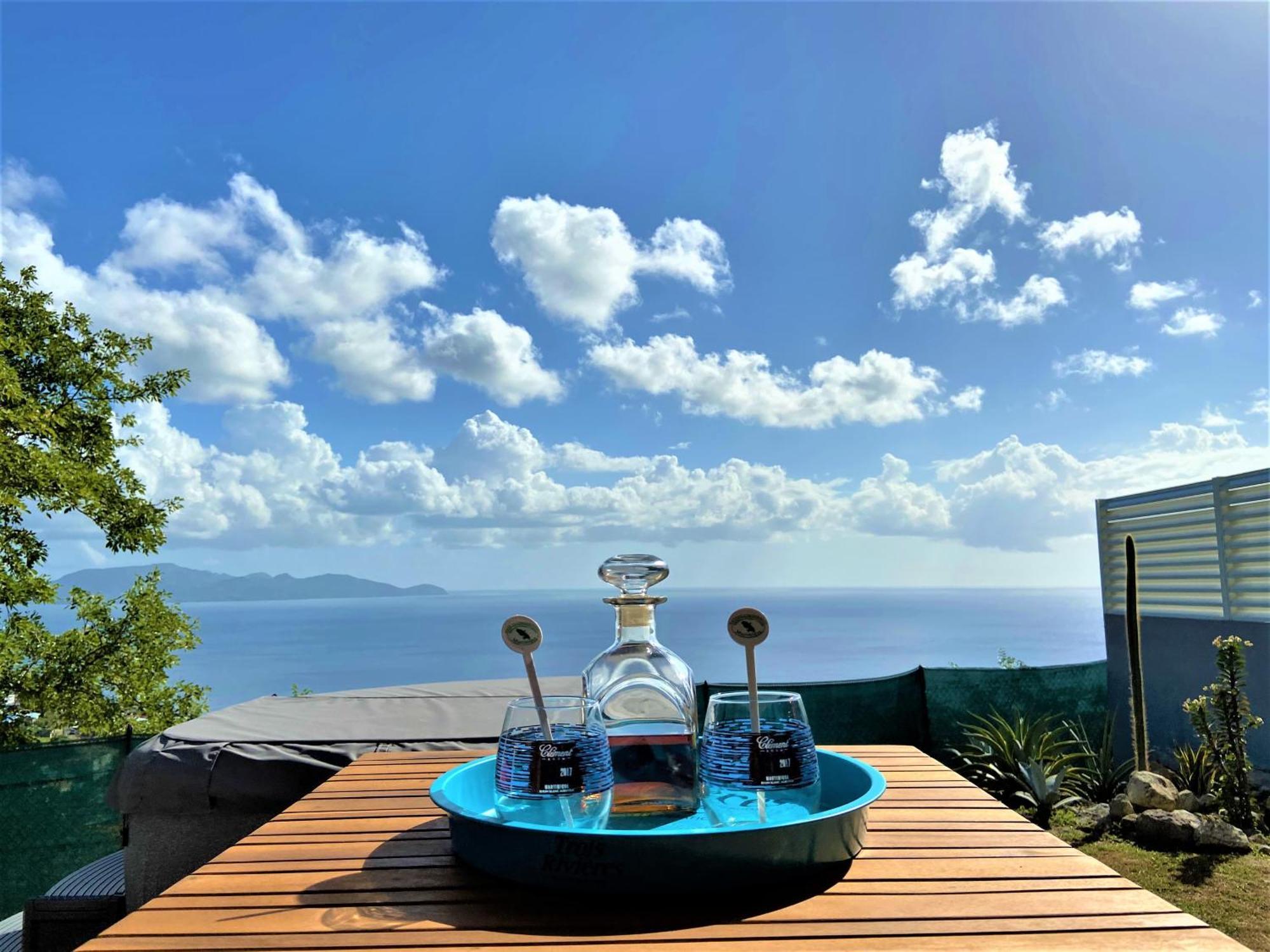 Bungalow Palbea Superieur Avec Spa Et Vue Mer Schoelcher Exteriör bild